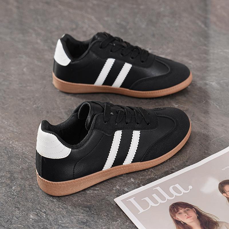 Dexun shoes women s summer new breathable women s versatile flat-bottomed sports and leisure board shoes single shoes 40