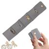 4 Fächer Schmuckaufbewahrungstasche Tragbare Mini-Schmucktasche Ohrringe Halskette Ring Organizer Tasche Reise Schmuckaufbewahrungskoffer