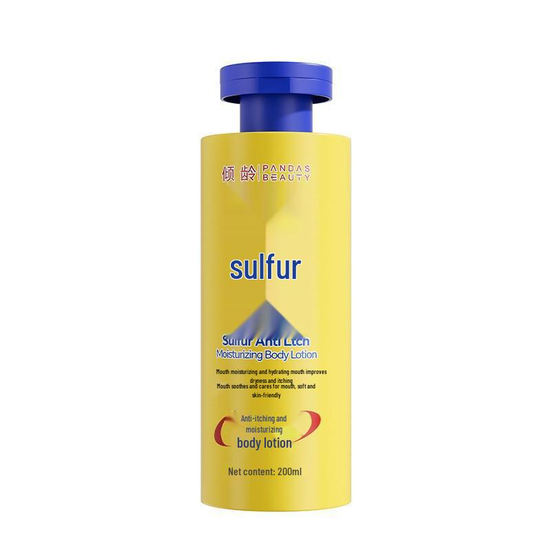 Anti-Aging Sulfur Itch Relief Hydrating Body Lotion - Non-Sticky Moisturizer