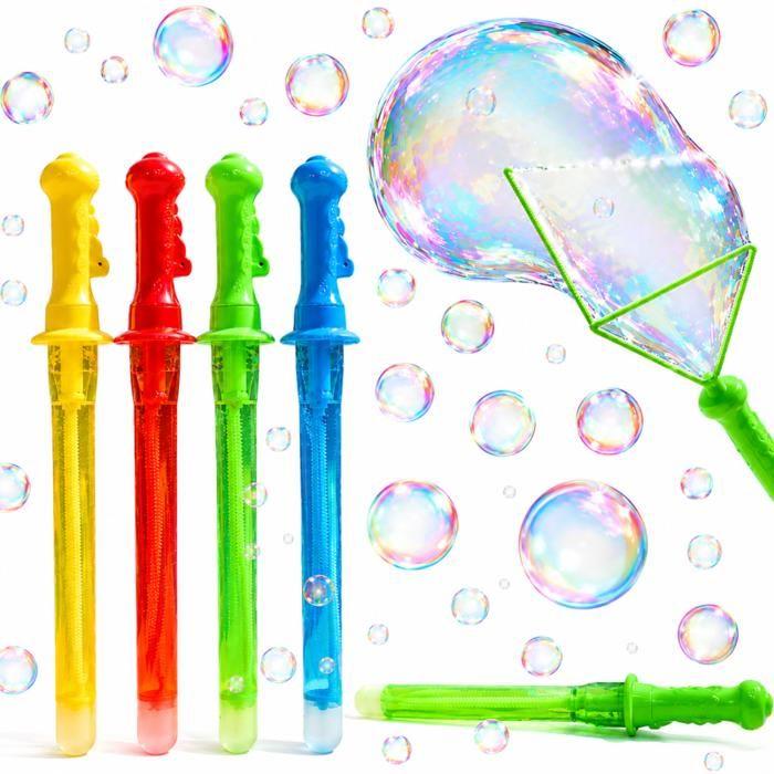 Pack of 16 Giant Bubble Wands 45 Cm – Extra-Large Fan Tip – Assorted Colors