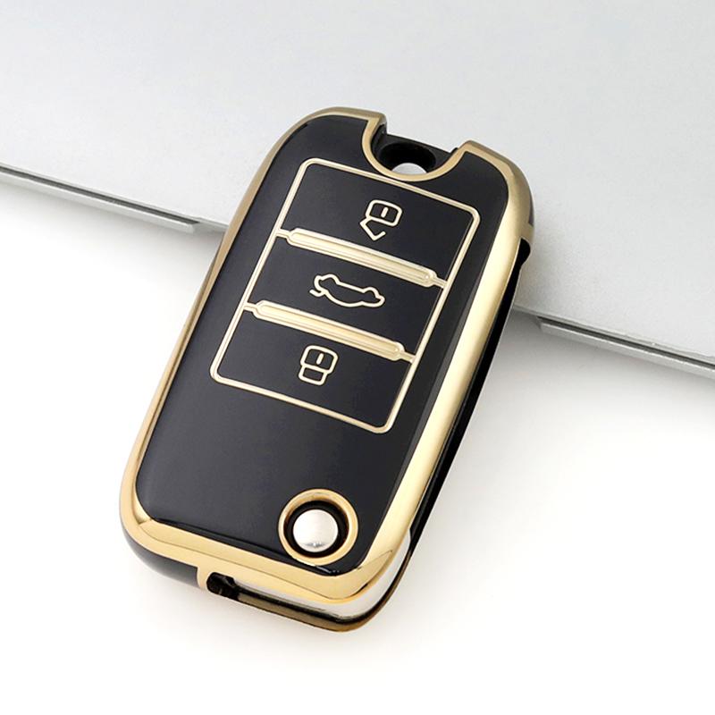 TPU Auto Shell Protector Keyless Accessories for Roewe MG ZS GT GS 350 360 750 RX5 MG3 MG5 MG6 MG7 Car Flip Key Case Cover Bag