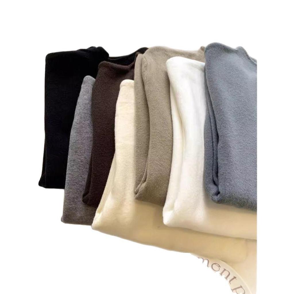 Women's Half-Turtleneck Sweater: Stylish, Tight-Fitting Knitted Base Layer Perfect for Autumn/Winter Under Coats, 2026 New Style.
