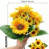Sunflower Field Style: 13-Head Pastoral Sunflower Bouquet for Weddings & Celebrations
