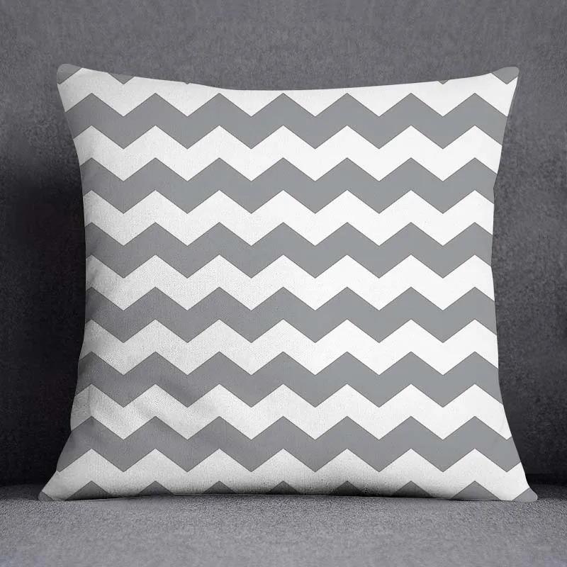Gray Pillowcase Office Living Room Home Pillowcase Car Ornaments