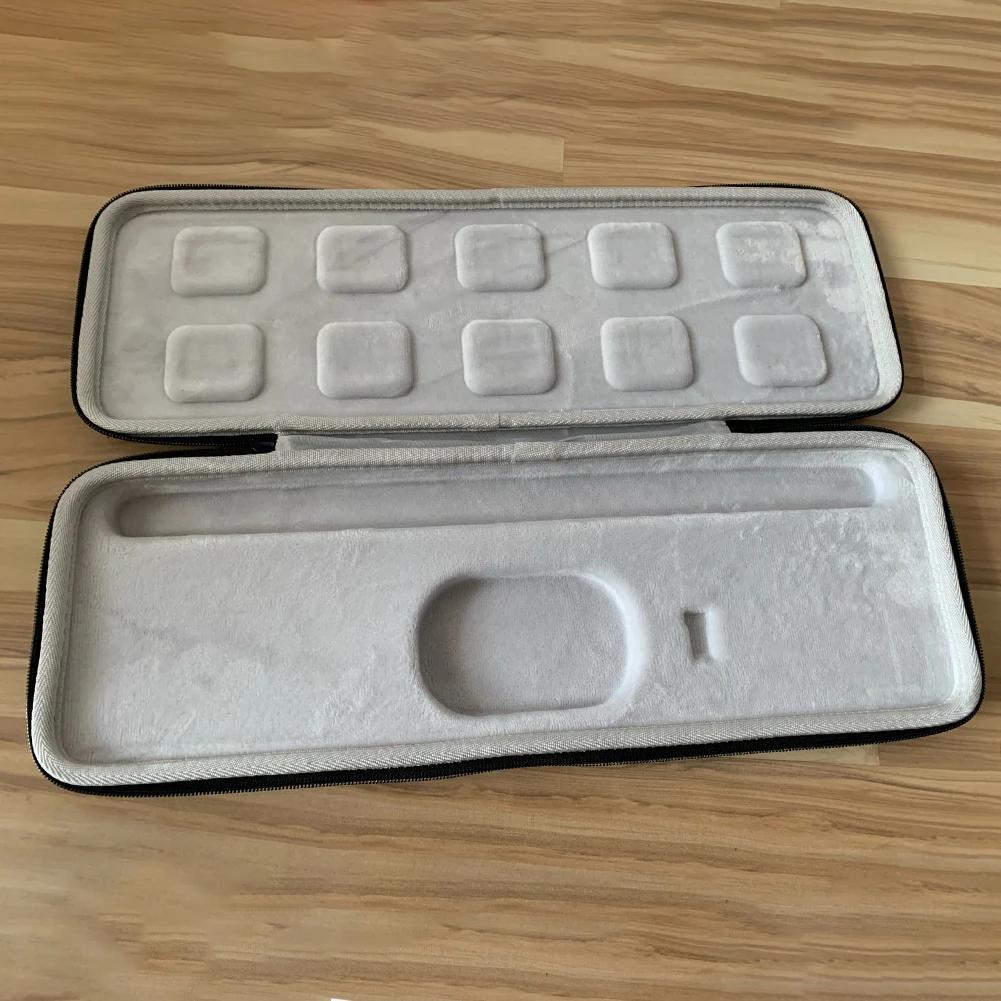 EVA Hartschalen-Reise-Schutz-Trage-Aufbewahrungstasche mit Doppelreißverschluss für Logitech MX Mechanical Kabellose Tastatur Aufbewahrungsbox