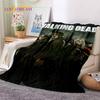 The Walking Dead Lincoln TWD Coperte Morbide, Coperta Plaid Calda Coperta Confortevole per Picnic Letti Divano Camera da Letto Casa Regalo