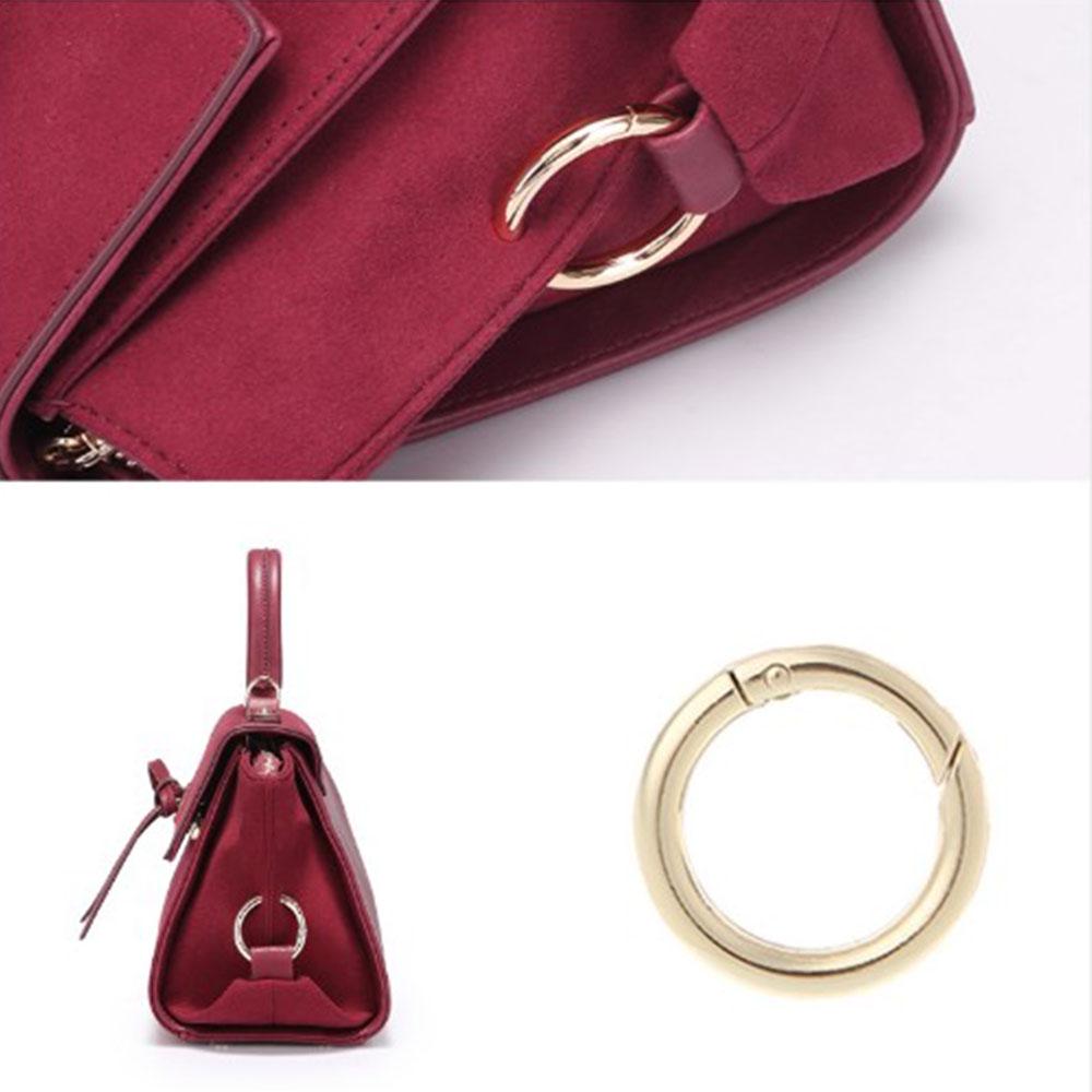 Cheap Round Connection Handbag Ring Bag Part Purse Spring Snap Hook