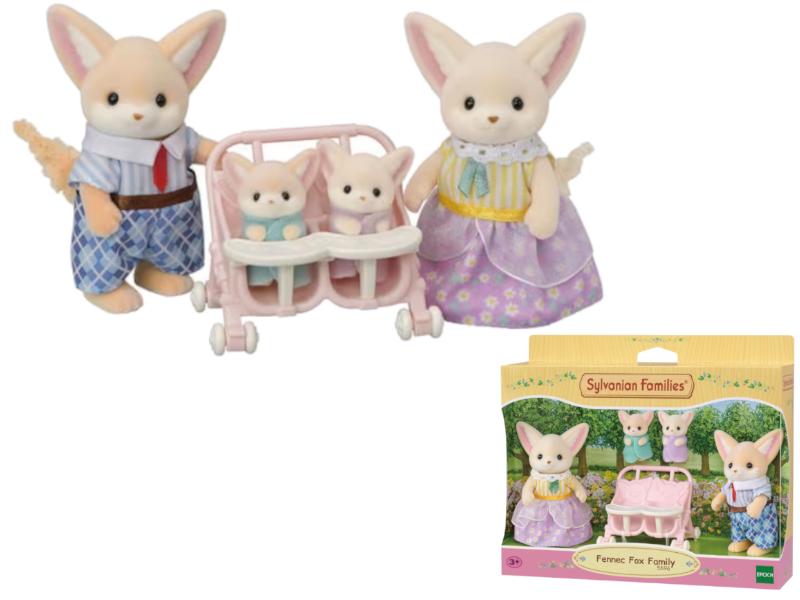 Familias Sylvanian 5696 familia de zorros 3+