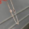 Elegant Heart Diamond Bracelet for Girls - Korean Style Layered Jewelry Accessory