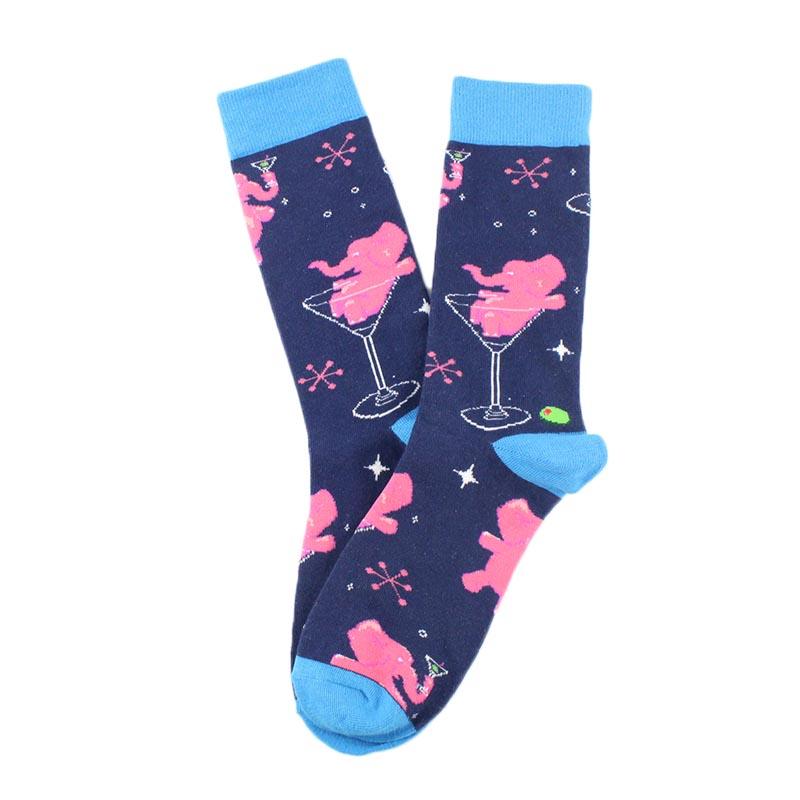 Happy Cool Harajuku Crew Mens Socks Hip Hop Street Big Size Funny Socks Men Skateboard Painting Calcetines Homme Divertidos Sox