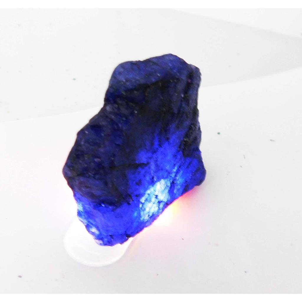 213 Ct Natural Sapphire Huge Rough Earth Mined CERTIFIED Blue Loose Gemstone AZ-210