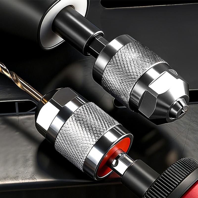 Universal 3 Jaw Hex Shank Air Drill Chuck Compatible Multiple Models High Grip Stability Superior Clamping Force Safety