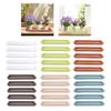 5x Plant Saucers Plant Trays Rectangular Pot Saucers Flower Pot Drainage Tray