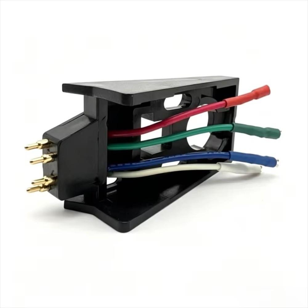 Vergoldeter Stift Plattenspieler Tonabnehmer Headshell für Dual TK14 TK181 TK120 TK123 Vinylspieler Wartung