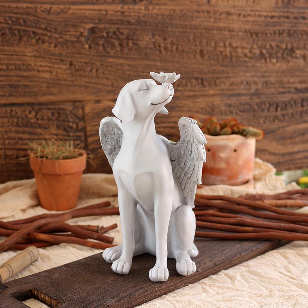 Creative Angel Dog Resin Souvenir