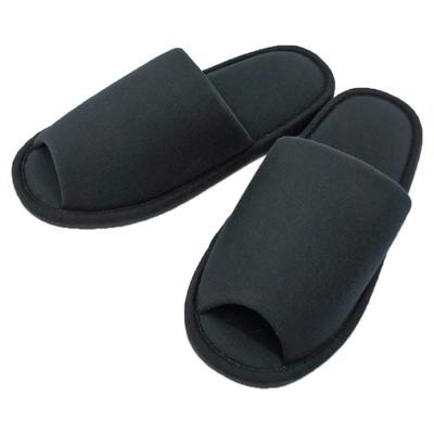 Hakihaki Kobo Slippers by CREO Knit LL Size To Loose Made In Japan - Men's Slippers, (Up 29cm), Jumbo, Washable, Fit, Black,
