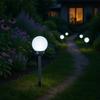 12X Solar Lamp Sphere 34Cm Garden Led Sensor For Garden, Luminous, Embedded