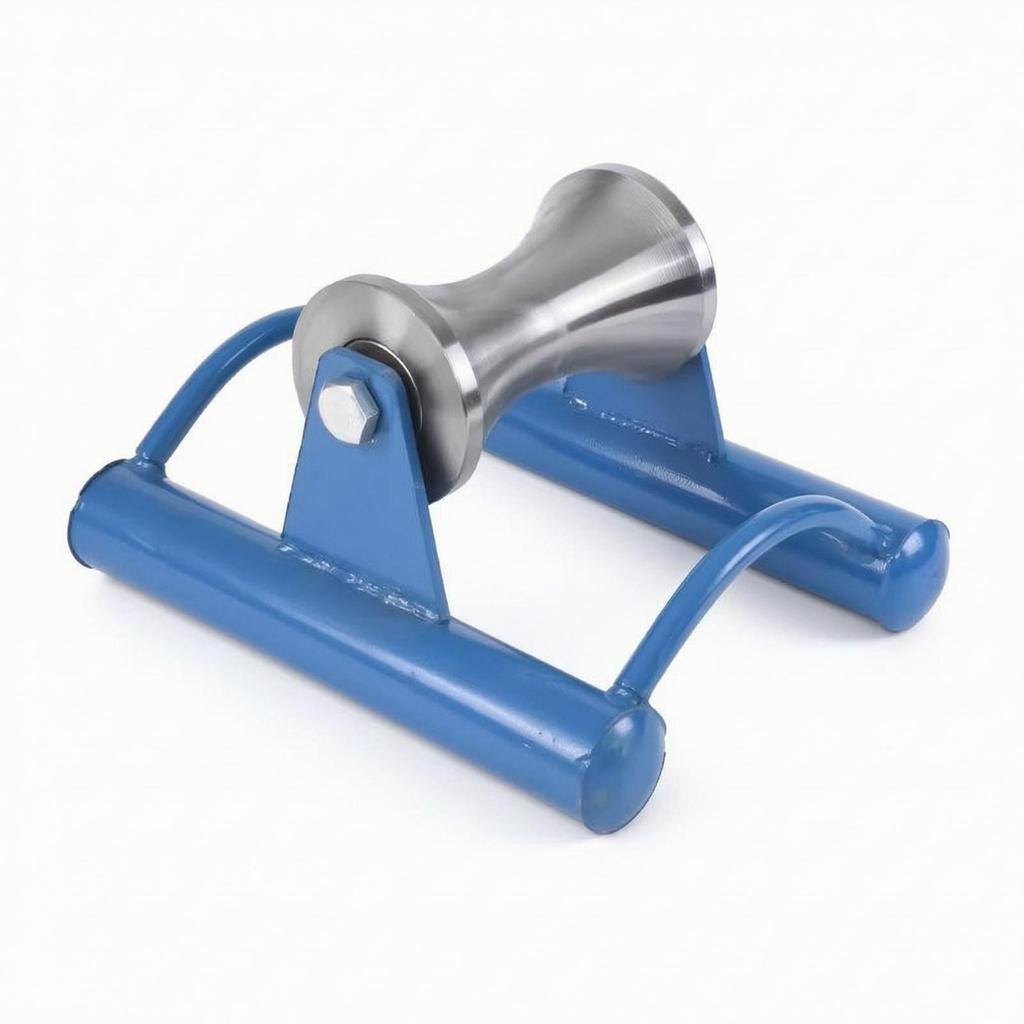 Straight-Run Cable Pulley Heavy-Duty with Steel Frame Compact