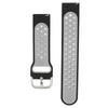 20mm Soft Silicone Watch Band Strap Wristband Replacement with Air Holes for Amazfit GTS 3Black Gray