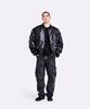 51Peosenteu Denim Cargo Pants - Washed Black