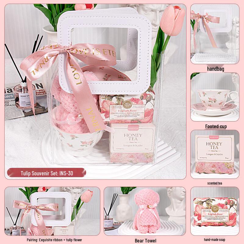 Elegant Ceramic Goblet Gift Set