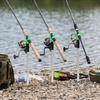 5Pcs Telescopic Fishing Rod Holder Aluminum Alloy Adjustable Fishing Stand Adjustable Extending Rod Rest For Outdoor Angling