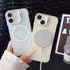 Frameless lens holder Magnetic mobile phone case is suitable for Apple 16PROMAX high transparency 13/14 holder SE4.