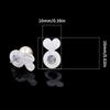 10Pcs Silicone Ear Back Stoppers Plug Blocked Caps Supportive Earring Lifters for Heavy Jewelry Making Accessory