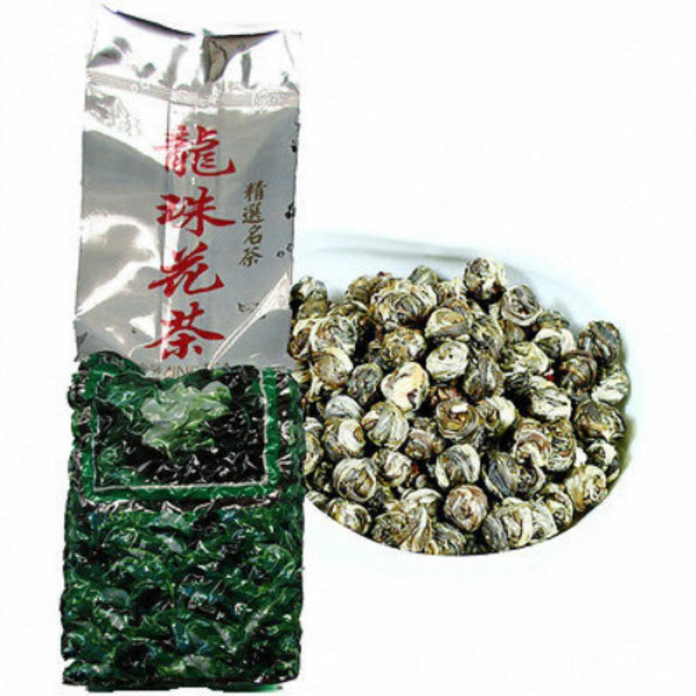 250g Organic Jasmine Dragon Pearls Flower Tea Natural Herbal Energy Drink 01