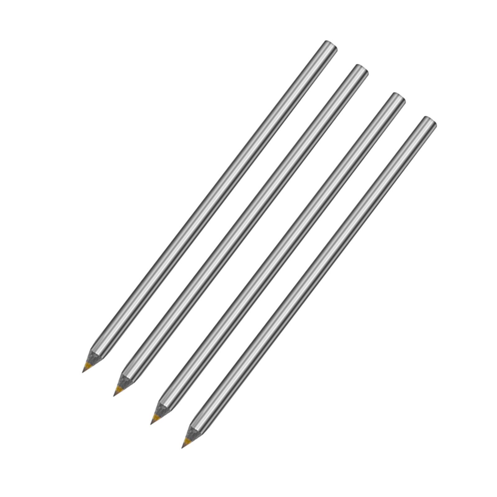 

4 шт. Профессиональный скрайбер с твердосплавным наконечником, качественная маркировочная гравировальная ручка для точной линии, для детальной маркировки S