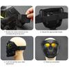 Cycling Colored Goggle Motorcycle Skull Skeleton Mask Windproof Full Face Mask Paintball Game Tactical Protection Helmet Mask