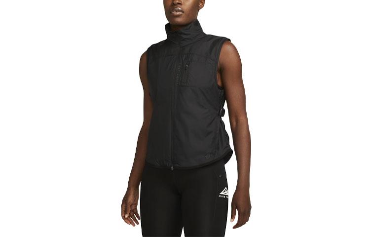 Nike Vests Women s Black Stand Collar Moderate Other FD0231-010 S