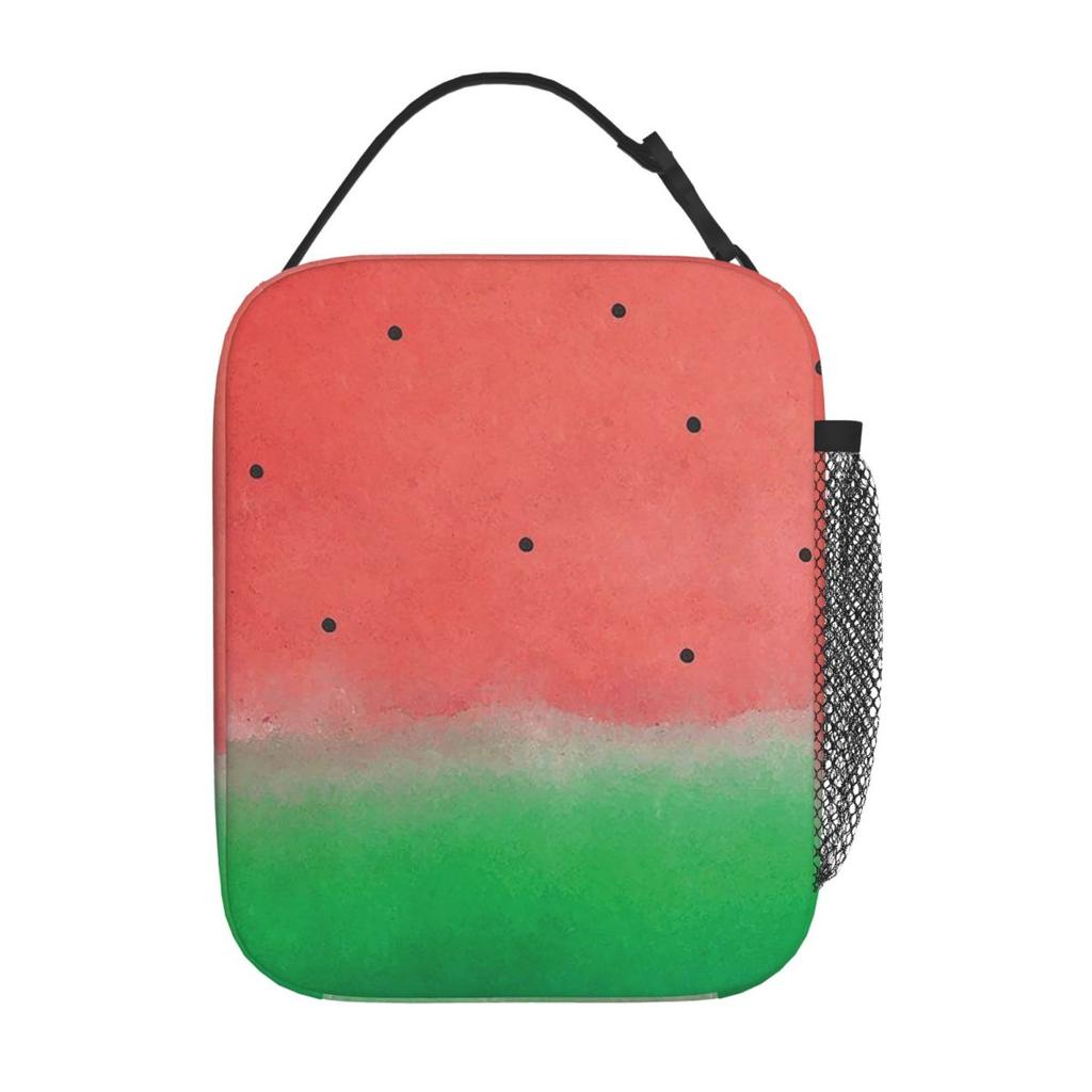Summer Fresh Watermelon Fruit Insulated Lunch Bag for Kids School Cooler Thermal Food Box Tote Portable Lunch Boxes Container