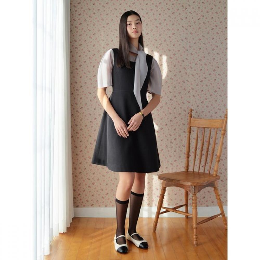 Cc Collect. Sheer Tie Blouse C262msc041