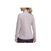 Under Armour Qualifier Fashion Comfortable Running Long Sleeve T-Shirt Women Tops Dawn-Gray Pink 1379349-009