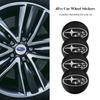 For Subaru Impreza Legacy WRX STI BRZ Forester Ascent Outback Crosstrek  4Pcs Car Wheel Center Covers Auto Emblem Stickers yu0