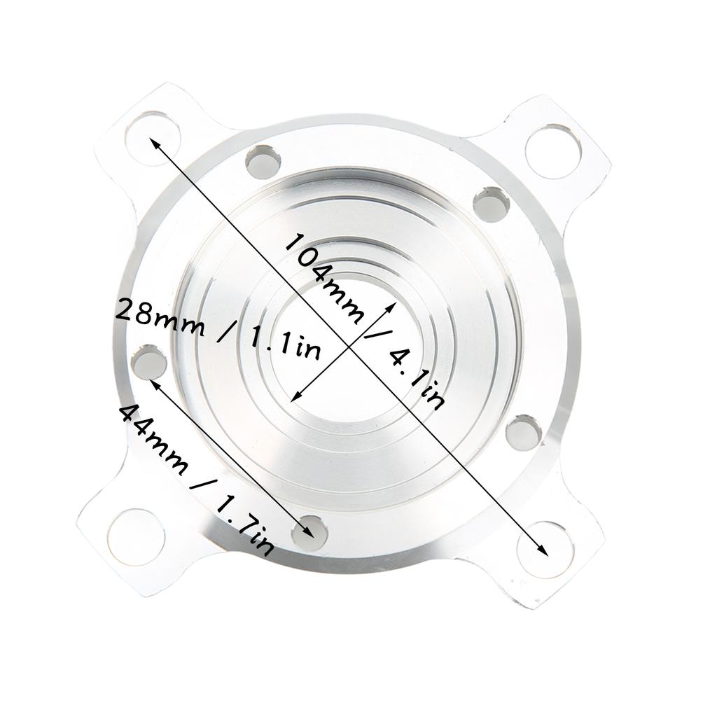 CNC 104BCD Elektrofahrrad Kettenblatt Adapter Aluminium Kettenblatt Spider Adapter für TSDZ2