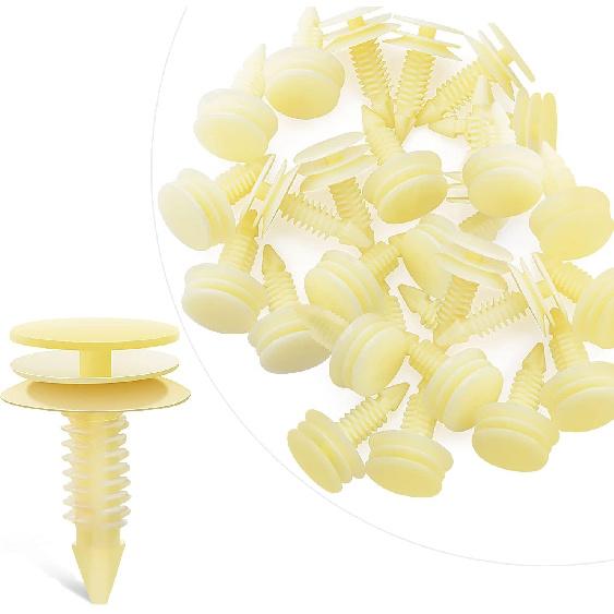 

GOOACC 25 Крепежные клипсы для накладок передней двери Заменяют для GM 10153057 Chevy Buick GMC Jimmy Pontiac Grand Prix Отверстие 8 мм - 25 шт. 25 Pack