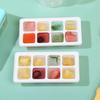 Press-down Ice Cube Tray For Home Refrigerators Kitchen Ice Storage Box With Lid Ice Maker Mold
