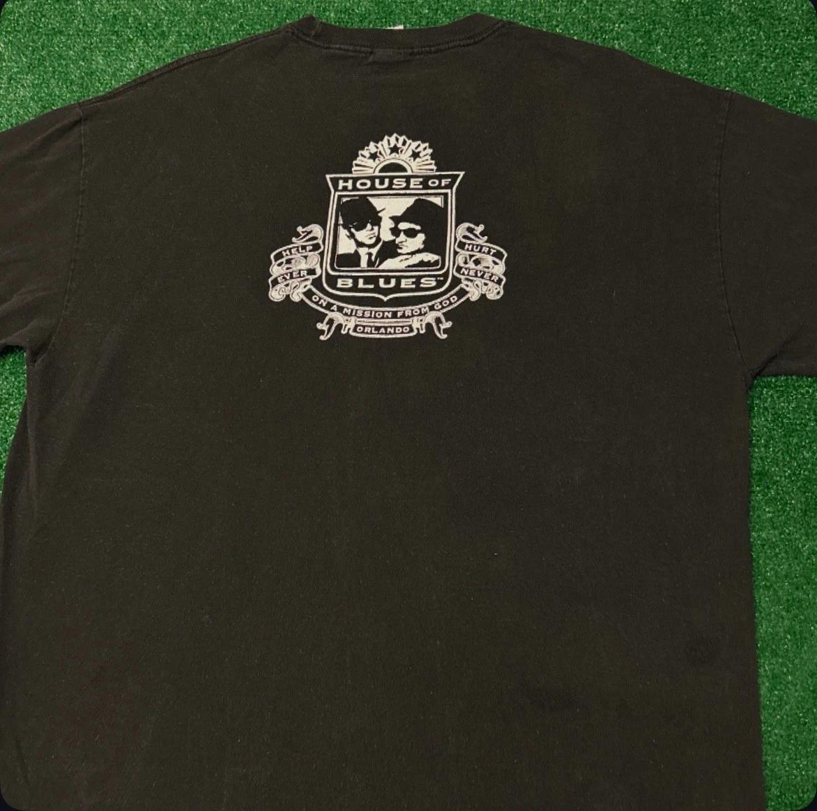 Vintage 90s House Of Blues Orlando Blues Brothers VTG Shirt Mens Size XXL 2XL