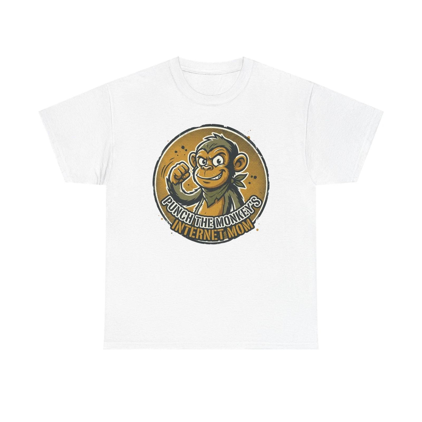 

Punch the Monkey Internet Mom T shirt | Retro Mascot Tee L