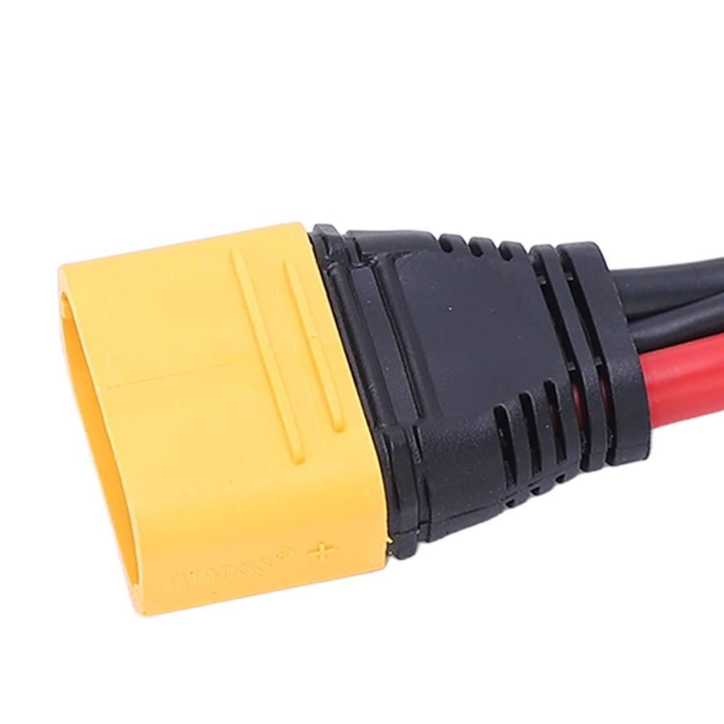 AS150U Connector, Anti-Piercing AS150U Male Plug Adapter Silicone Wire Protector 4 Signal Pins