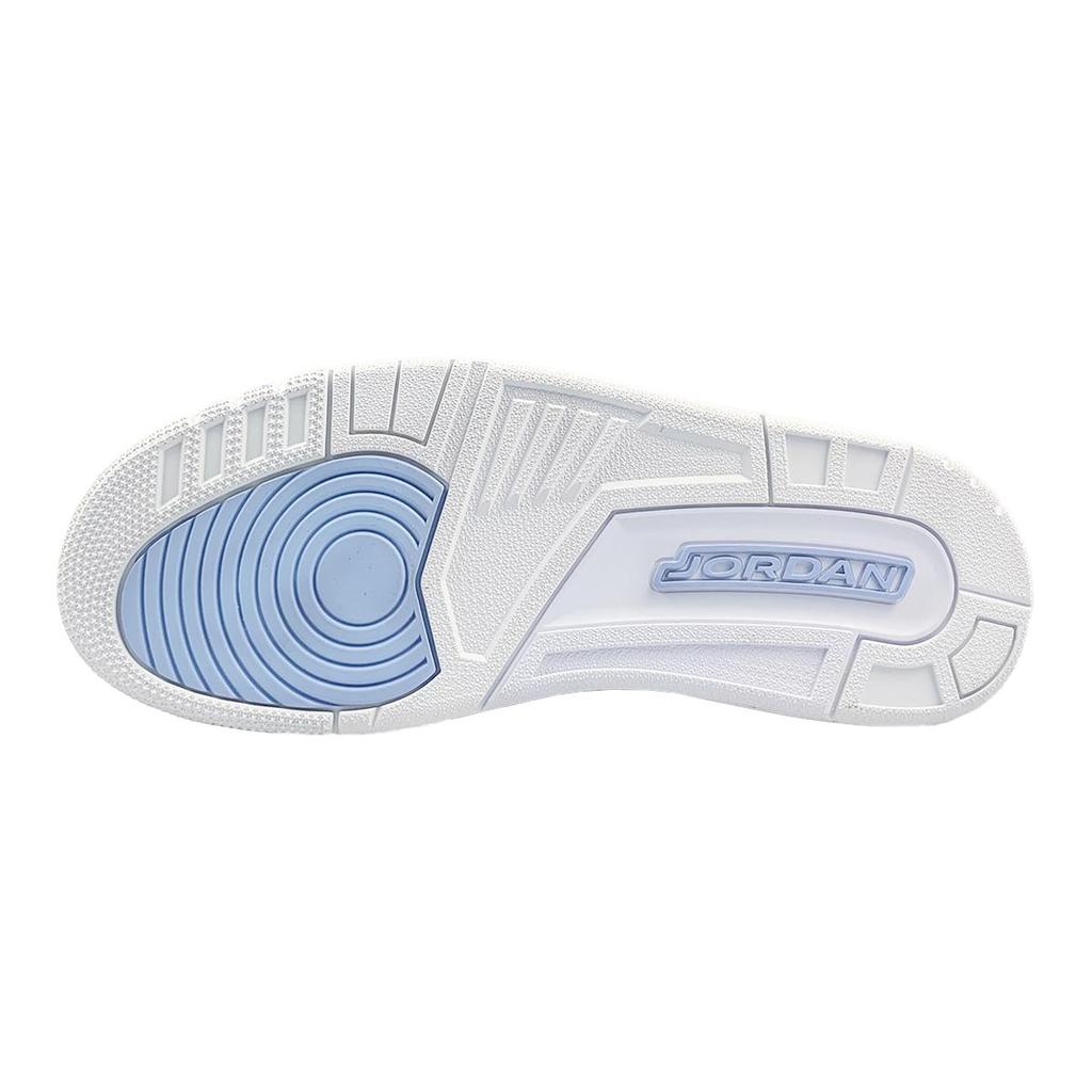 Jordan Legacy 312 Slip Resistant Abrasion Resistant Low top Vintage Basketball Shoes Men's White Blue HQ1190-101(Team116-)