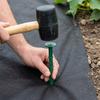 50Pcs Plastic Gardening Ground Garden Shed Grass Proof Cloth Ground for Holding Landscape Fabric Lawn Edging HX6C