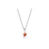 Crab-shaped Decoration 925 Silver Synthetic Cubic Zirconia Necklace Women's Silver ZT2720