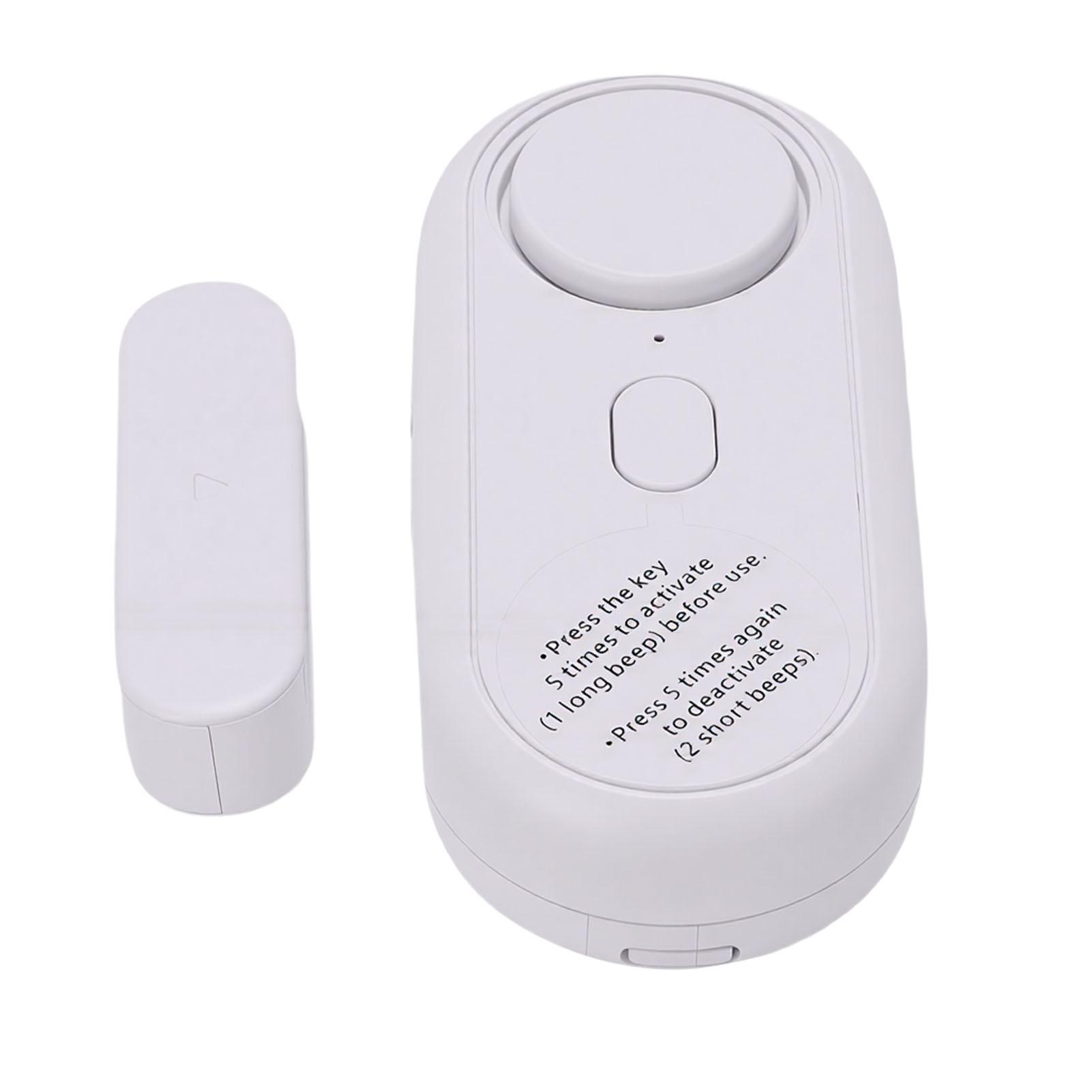

Door Window Alarm Sensor Anti Theft 120dB Loud Glass Break Alarm Window Vibration Alarm for Home Security
