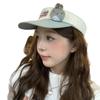 Cartoon Rabbit Empty Top Sun Protection Hat Running Sports Empty Top Hat Outdoor Sun Protection Can Tie A Ponytail Without A Top Baseball Hat