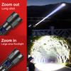 10000mAh High Power LED Flashlights Type-C Rechargeable LED Torch 1500M Ultra Powerful Flashlight Outdoor Lantern
