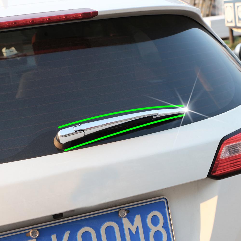 Chrome Car Wipers for Honda Vezel HRV HR-V 2014 - 2025 Rear Windscreen Window Wiper Blade Cover Accessories