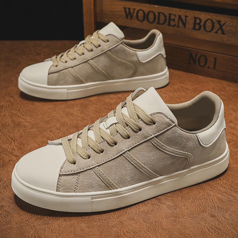 

Осенние кожаные мужские повседневные кеды на плоской подошве Высококачественные легкие спортивные холодные липкие низкие мужские туфли 44